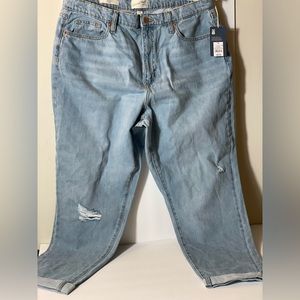 Mid-Rise Boyfriend Jean Size 12